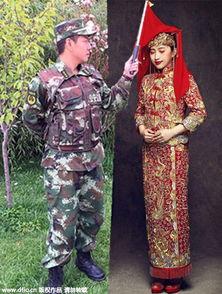 军人情侣图片,军人与爱人共筑钢铁长城